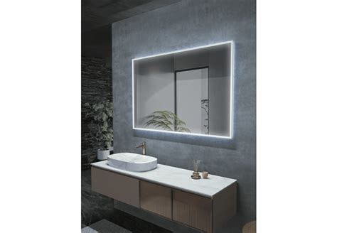 Espejo de baño con luz LED Boston Ledimex Decorabaño 2024