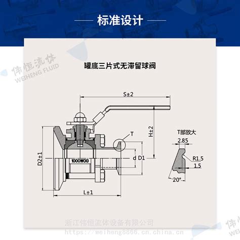 伟恒供应不锈钢手动罐底球阀 全包快装球阀价格、电话、图片