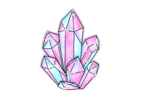 Easy Crystal Drawing