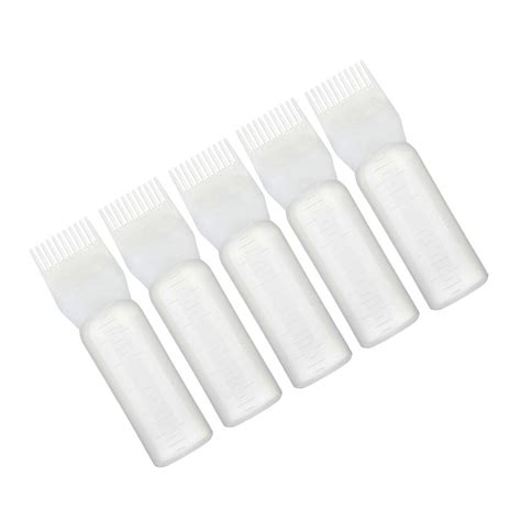 5pcs 120ml Hair Dye Bottle Hair Colouring Comb Emp Vicedeal