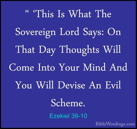 Ezekiel 38 Holy Bible English