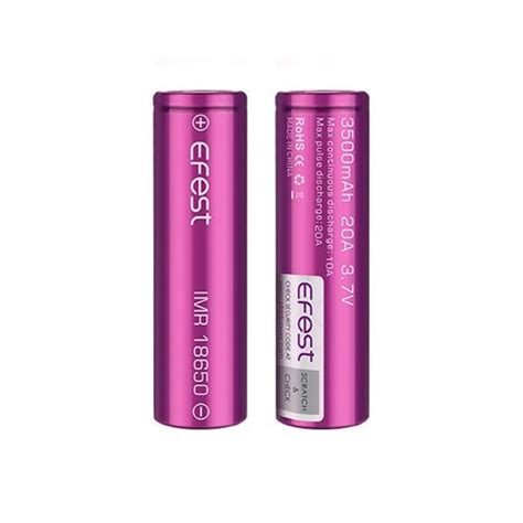 Accu IMR 18650 3500mAh 20A Flat Top Efest