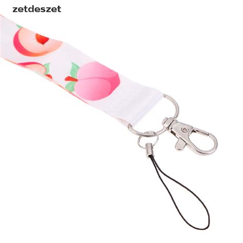 Zetdeszet Universal Fruit Lanyard For Keys Cute Watermelon Lemon