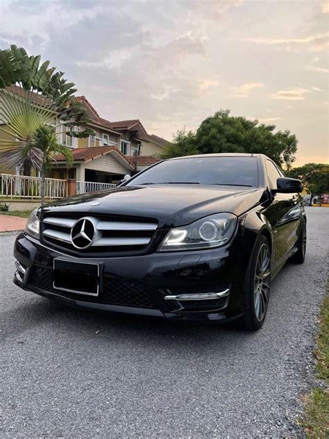 Mercedes Benz C180 Coupe AMG Line, Cars, Cars for Sale on Carousell