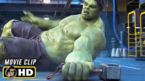 The Avengers 2012 Movie Clip Hulk Vs Thor Fight Hd Youtube