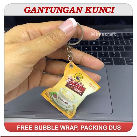 Jual Ganci Gantungan Kunci Miniatur Kopi Shopee Indonesia