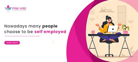 Nowadays Many People Choose To Be Self Employed Pink Hire