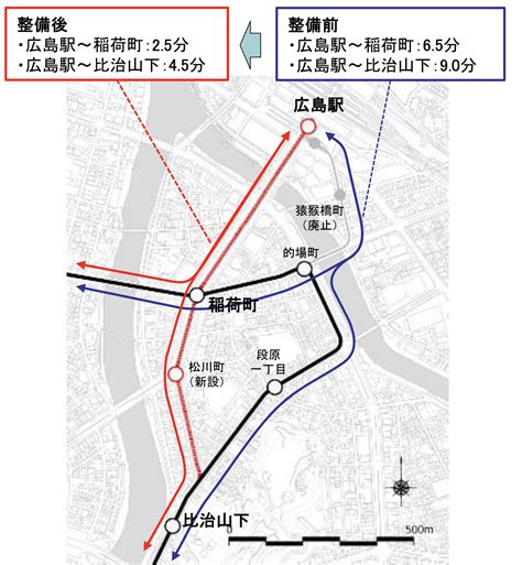 広島電鉄『駅前大橋ルート・循環ルート』2025年春に広島新駅ビル内部に高架で乗り入れ、都心まで4分短縮 Re Urbanization