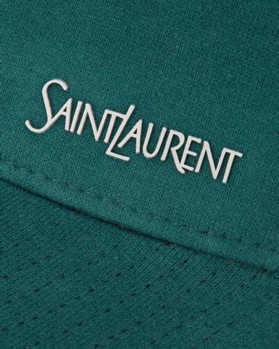 New Era Cap In Fleece Saint Laurent