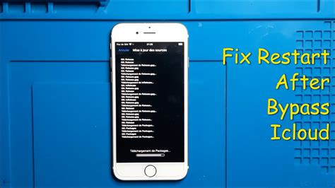 Fix Restart After Bypass Icloud Ios 13 4 To 13 6 1 Youtube