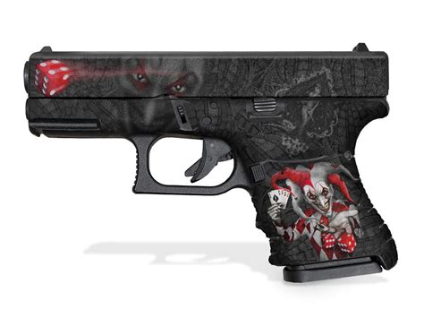 Decal Grip For Glock 29sf The Joker Showgun Decal Grips