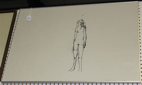 Tracey Emin When I Think About Sex Lithograph Signed And Dated In Pencil Appro