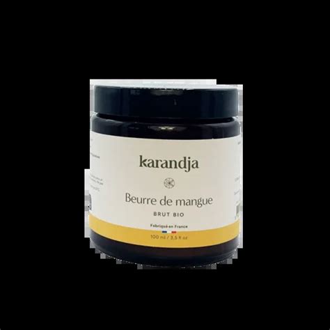 Beurre végétal bio MANGUE par Karandja