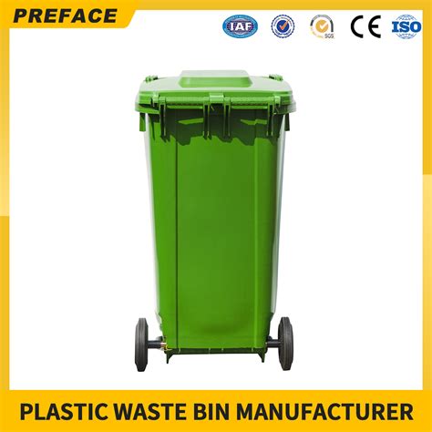 Easy Clean 50L Plastic Dustbin With Pedal Food Waste Bin Plastic