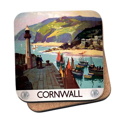 Cornwall GWR Coaster – Railway Posters