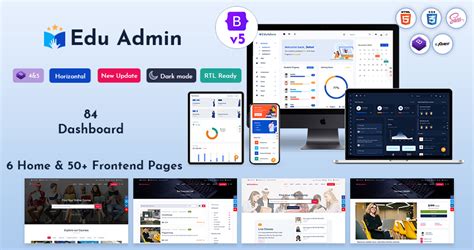 Lms Dashboard Bootstrap Admin Template With Bootstrap Ui Kit