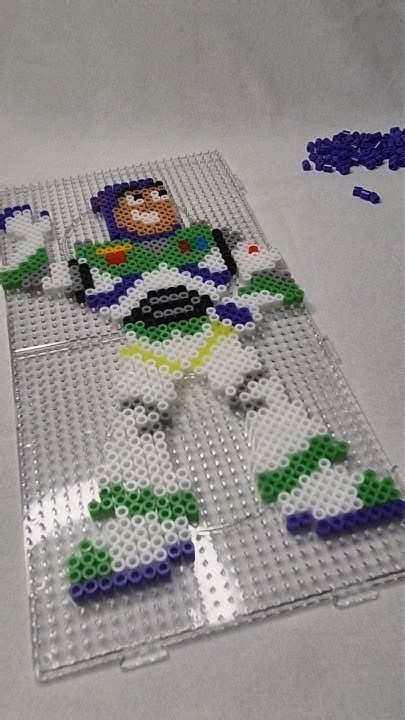 Buzz Lightyear Perler Bead Art Toy Story Shorts Youtube