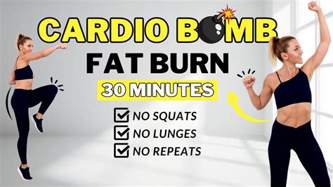 Minute Hiit Cardio Workout With Warm Upno Equipment At Home