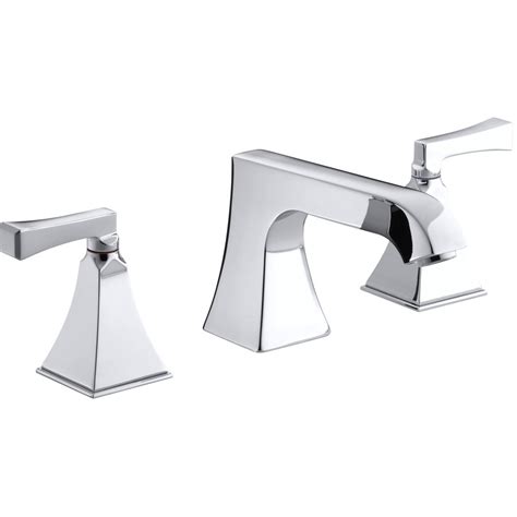 KOHLER Memoirs Polished Chrome 2 Handle Widespread Bathroom Sink Faucet