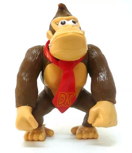 Boneco Donkey Kong Cole O Super Mario Bros Nintendo Pvc