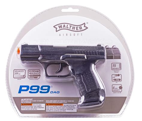 Elite Walther P99 Blowback Co2 Powered 6mm Bb Pistol Airsoft Gun