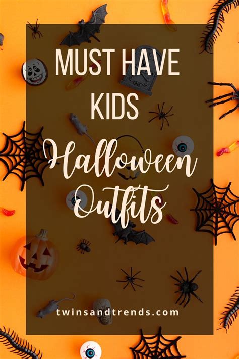 Matching Halloween Outfits for Kids