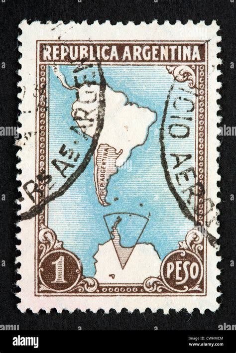 Postage Stamp Argentina Stamps Collecting Collection Hobby Philately Hi