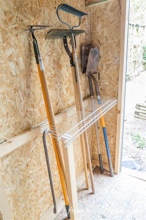 Garage Garden Tool Storage Ideas Worth To Check Sharonsable