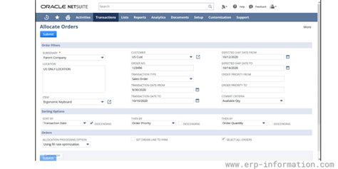 NetSuite ARM Details On Advanced Revenue Management