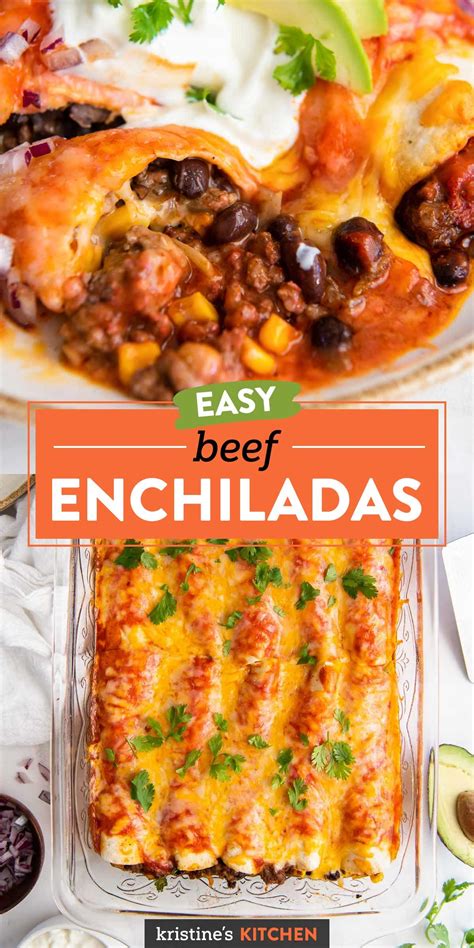 Beef Enchilada Recipe Kristine S Kitchen Artofit