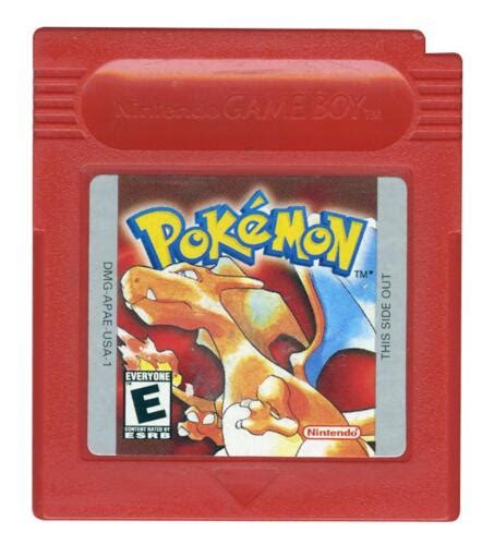 Pokemon Red Version Cartridge Only Nintendo Game Boy Ebay