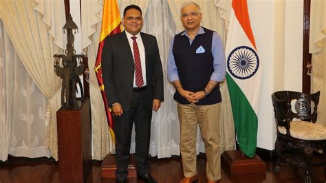 Sri Lanka Discusses Economic Ties EDR With India Envoy EconomyNext