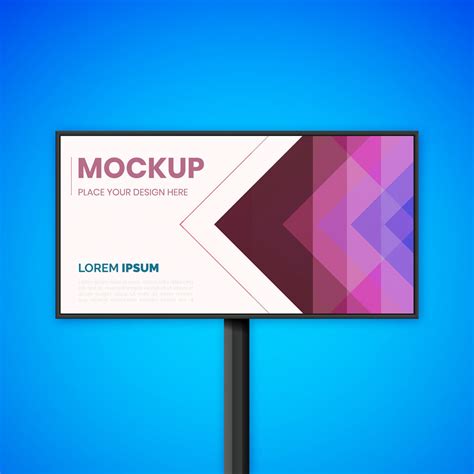 Free Outdoor Billboard Mockup Psd Free Psd Templates