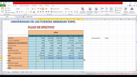 Como Calcular El Flujo Neto De Efectivo En Excel Actualizado Porn Sex