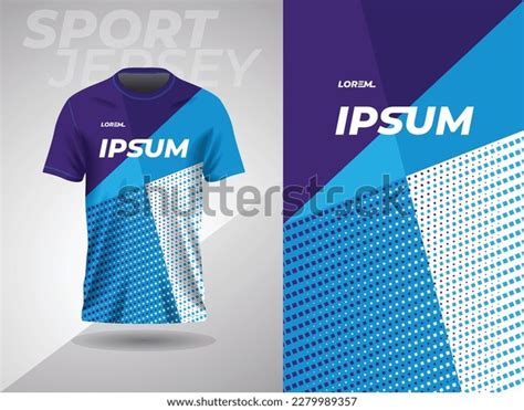 Blue Abstract Sports Jersey Football Soccer Stock Vector (Royalty Free) 2279989357 | Shutterstock