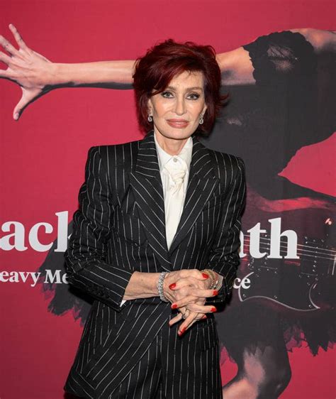 Sharon Osbourne Admitted Shes Unhappy With How Gaunt She Looks Due