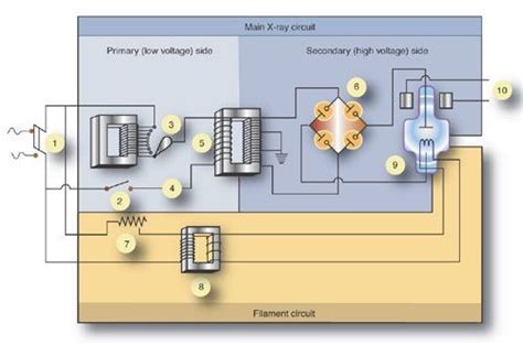 Physics X Ray Circuit Diagram Quizlet