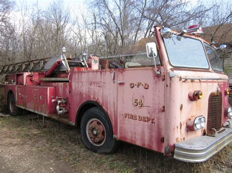 Fire Truck Fire Trucks Emergency Vehicles Abandoned Cars