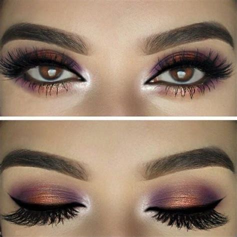 60 idées pour le maquillage yeux marrons Archzine fr Eyeshadow