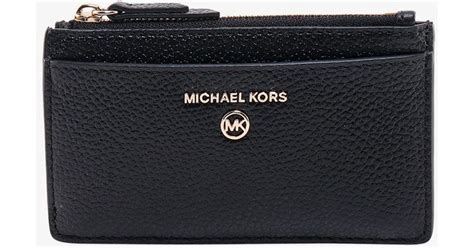 Michael Kors Card Holder In Black Lyst