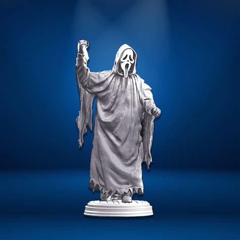 Scream Ghostface STL Scream Ghostface 3D Model Scream Etsy