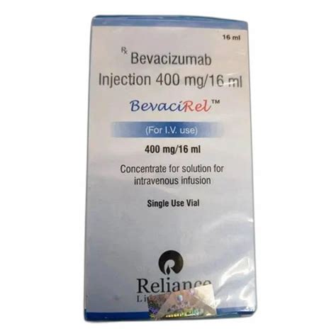 Reliance Life Science 400 Mg Bevacirel Bevacizumab Injection Storage