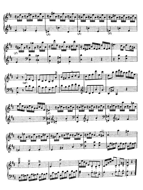 Haydn Franz Josef Keyboard Sonata No 39 In D Major Hob XVI 24 For