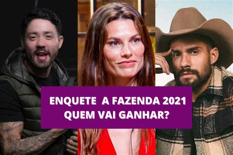 Vota O Enquete A Fazenda Day Sthe Tiago Ou Gui Quem Sai Dci