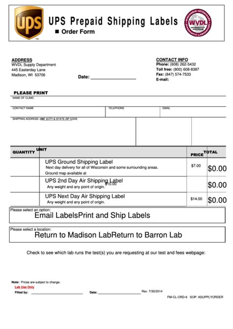 Ups Printable Shipping Forms Printable Forms Free Online