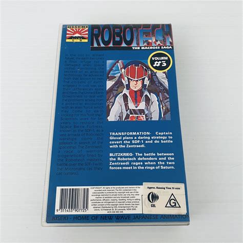 Robotech Vhs Tapes The Macross Saga Masters Volume 4 Anime Aus