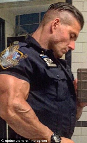 NYPD Officer Shares Shirtless Photos To Promote Healthy Living On