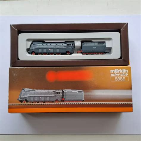 MÄRKLIN MINI CLUB 1 220 Z Spur DIGITAL Dampflok mit Tender BR 03 DRG Nr