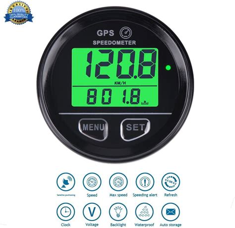 Gps Tacho Motorrad Speed Meter Geschwindigkeitsmesser Wasserdichte