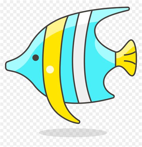 Fish Clip Art Simple Lovely - Simple Clip Art Fish, HD Png Download - vhv